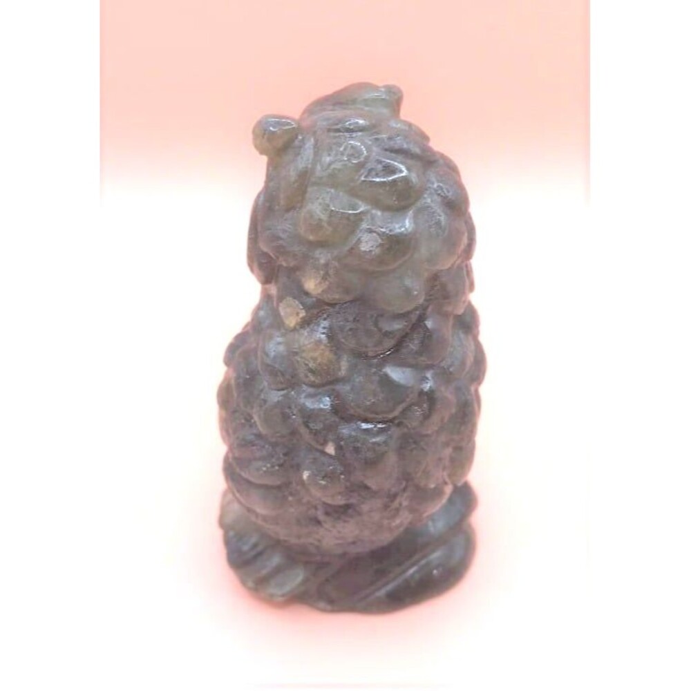 Labradorite Owl Carving - Picture 3 of 5